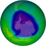 Antarctic Ozone 1992-09-22